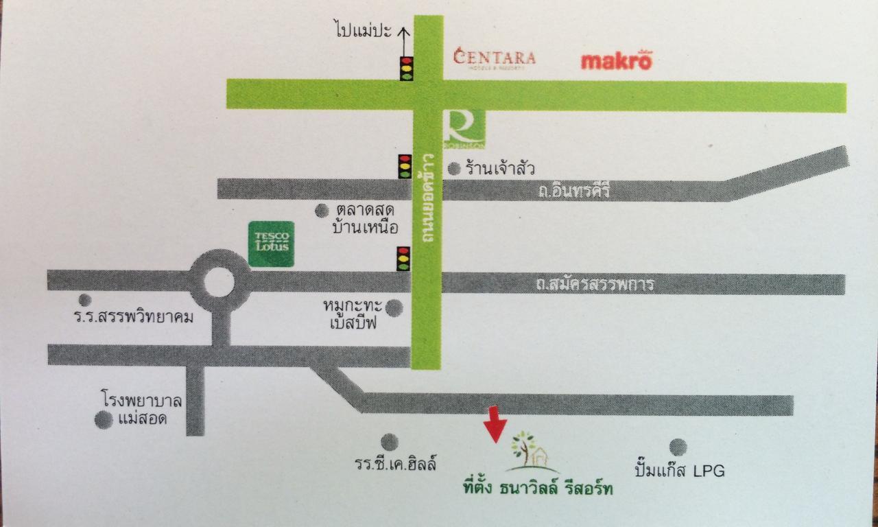 Thana Ville Resort Mae Sot Buitenkant foto